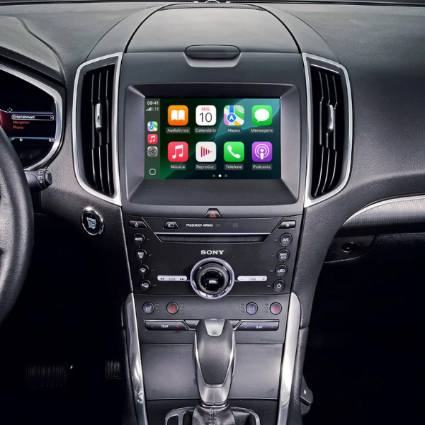 Interface CarPlay e Android Auto FORD SYNC2