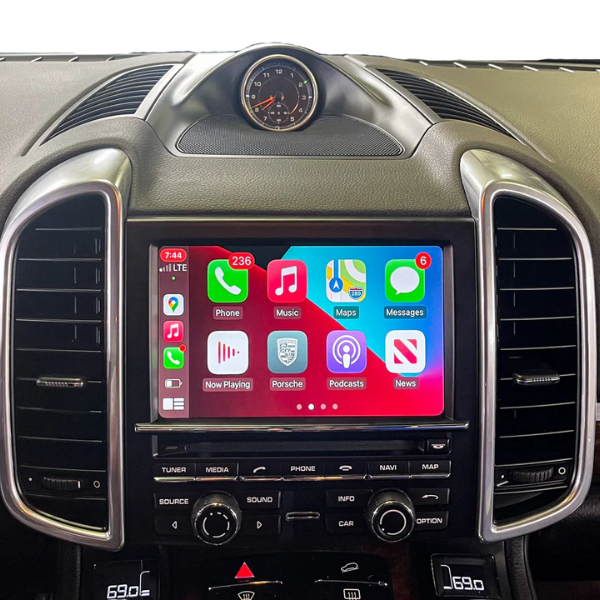 Interface CarPlay e Android Auto PORSCHE PCM3.1
