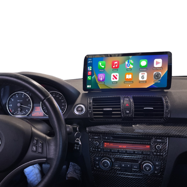 Multimídia BMW Série 1 Tela 12.3" 2007 A 2011 - S/ TELA