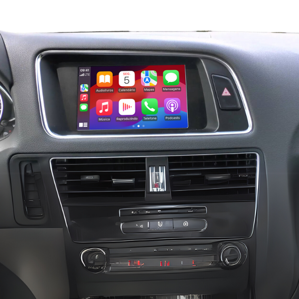 Interface CarPlay e Android Auto para Audi B8 sem MMI