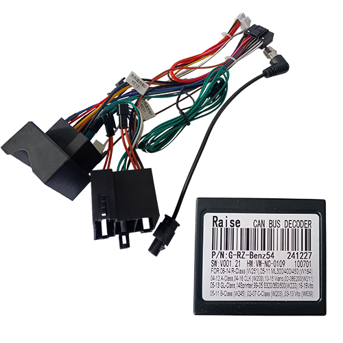 Interface CANBOX Raise Mercedes Benz 1999 A 2014