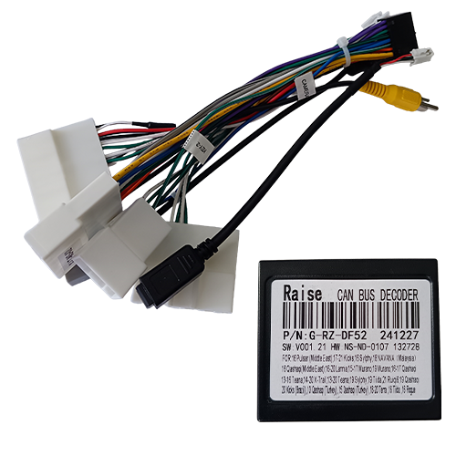 Interface CANBOX Raise Nissan 32 VIAS 2020