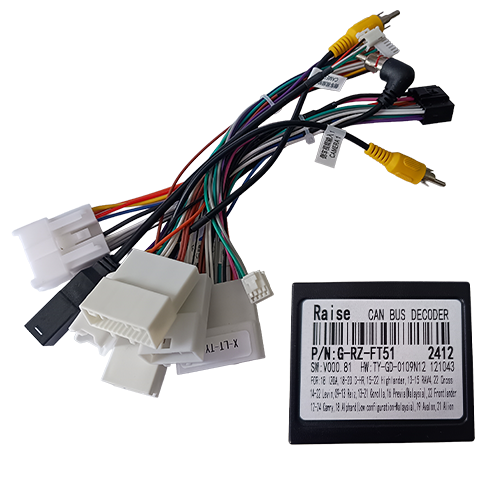 Interface CANBOX Raise Toyota 2012 A 2017