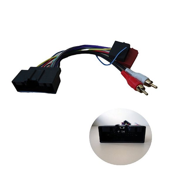 Chicote Ford com ISO e Auxiliar 2013 a 2019