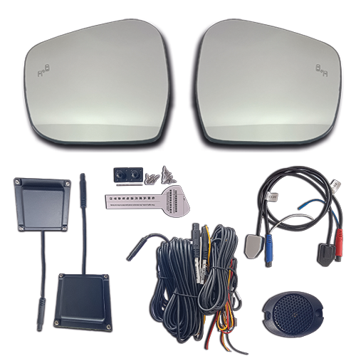 Interface Sensor de Ponto Cego Nissan Frontier 2017 acima