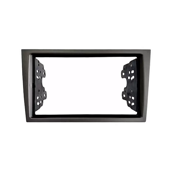 Moldura 2 Din Chevrolet Corsa Meriva Montana Grafite