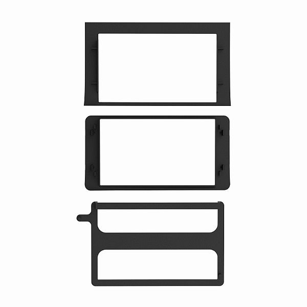 Moldura 2 Din Dodge Durango 97 A 00 / Dakota 98 00