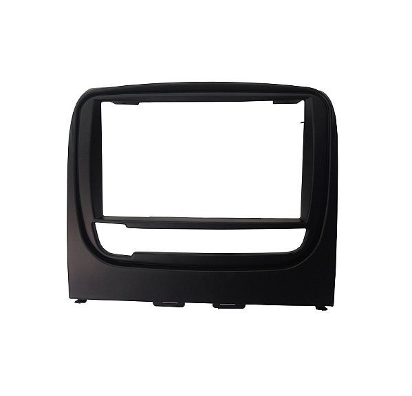 Moldura 2 Din Fiat Idea 2013 Acima Preta