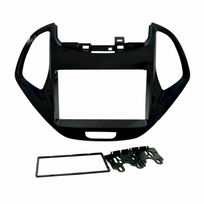 Moldura 2 Din Ford Ka 2018 A 2021 Black Piano