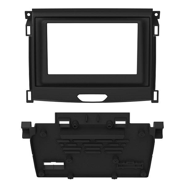 Moldura 2 Din Ford Ranger 2017 a 2022