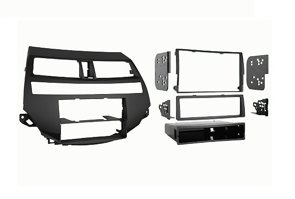 Moldura 2 Din Honda Accord 2008 A 2012 Dual Zone