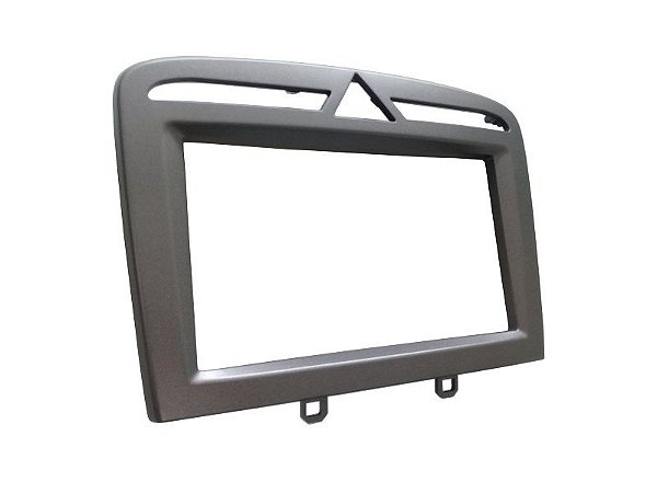 Moldura 2 Din Peugeot 308 / 408 Grafite + Cinta