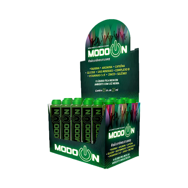 Modo On Flaconete - Display c/ 15un de 21ml