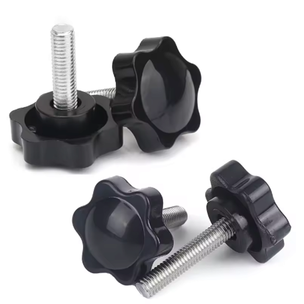 Kit 4 Parafuso Borboleta M8 25mm Fixação Suporte Bau Motoboy