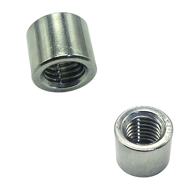 CONECTOR ALONGADOR PORCA PARAFUSO 15mm, 1pc M12x18 AÇO INOX