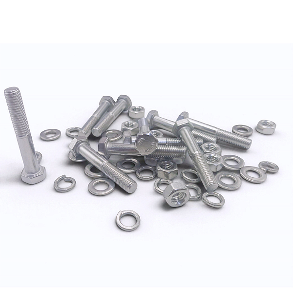 KIT 10 PARAFUSOS MEIA ROSCA PARCIAL SEXTAVADO INOX M8*60MM