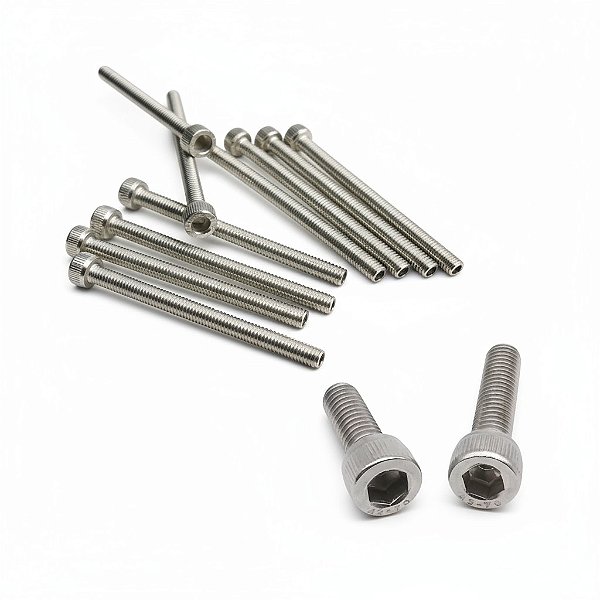 kit 5 PARAFUSO ALLEN INOX M6X60MM RESISTENTE CILINDRICO