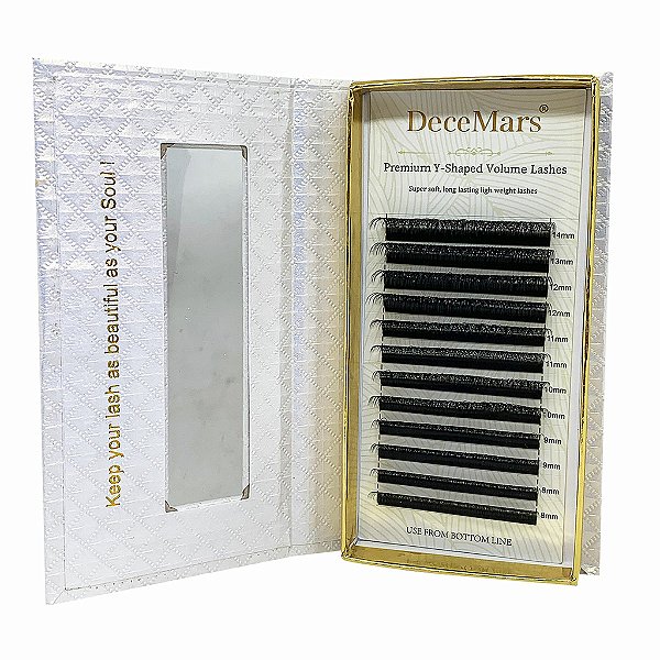 CÍLIOS VOLUME BRASILEIRO "Y" CX MIX DECEMARS