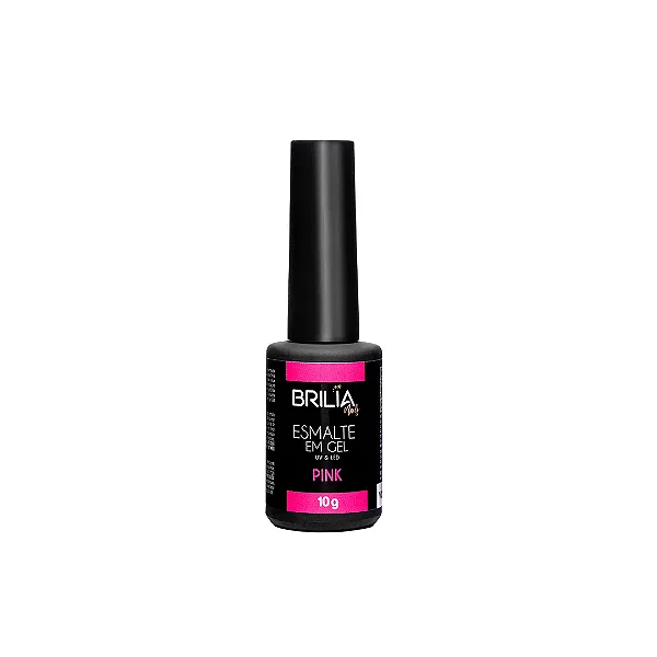 ESMALTE GEL PINK  UNI BRILIA NAILS