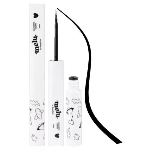 Delineador Liquido Preto - RR2201 - Melu