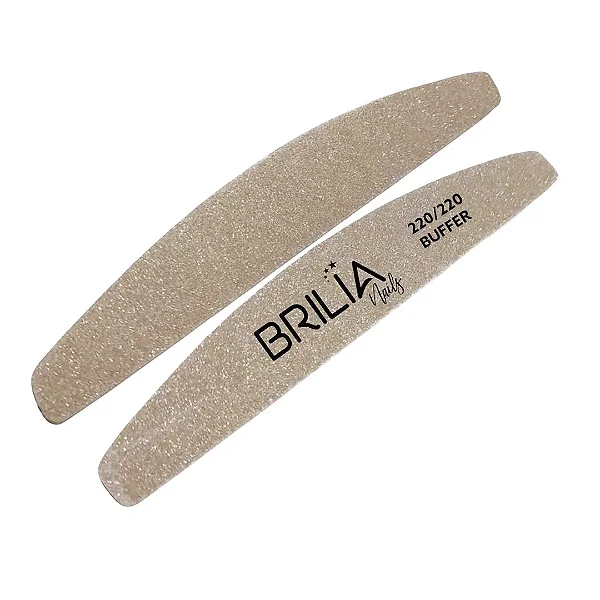 LIXA BOOMERANG 220/220 BUFFER BRILIA NAILS