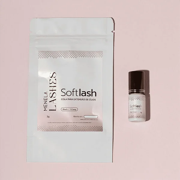 Soft Lash Cola para Cílios Menela Lashes 3g