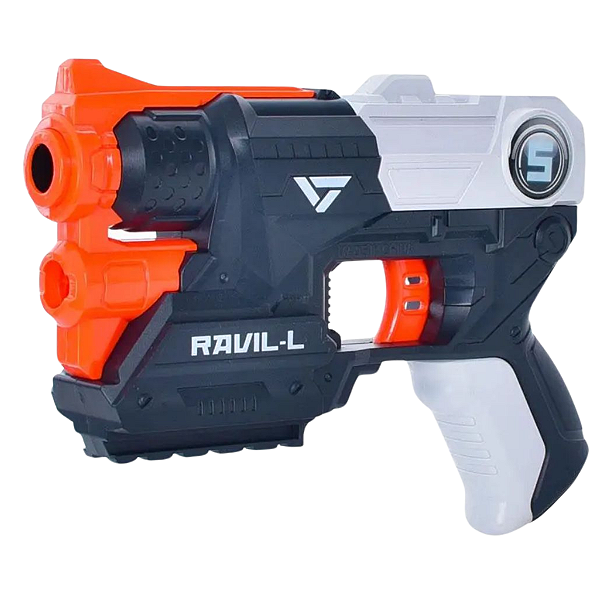 Lançador De Dardos Estilo Nerf Ravil W  9 Peças Com Alvo Infantil