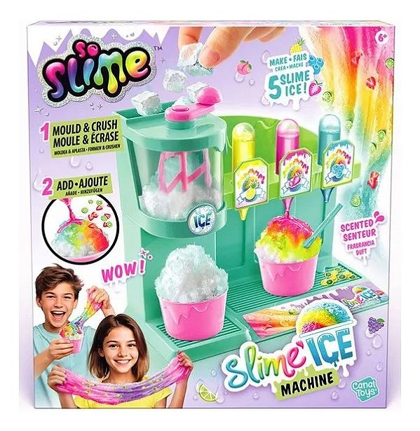 Máquina De Sorvete De Slime Fun Crie Slimes Coloridos