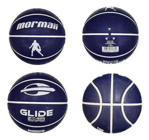 Bola De Basquete Glide Mormaii Cor Azul-marinho
