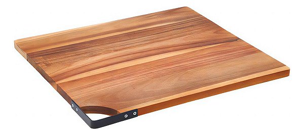 Tábua De Carne Legumes Madeira Acácia 35x30cm - Mimo Style