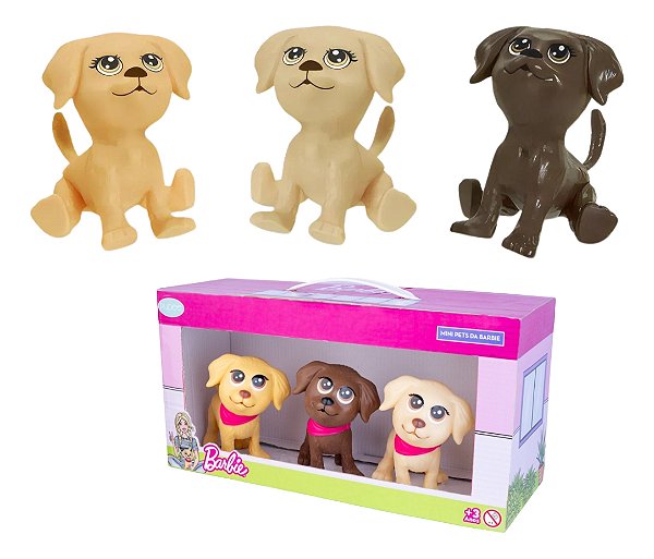 Pack Mini Pet Dj, Taffy E Honey Mini Pets Da Barbie