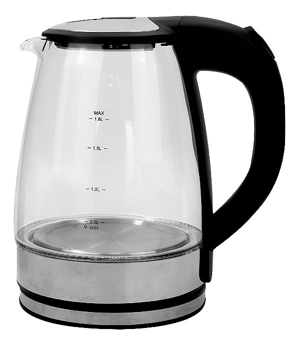 Chaleira Elétrica 1.8l Borossilicato 110v - Mimo Style