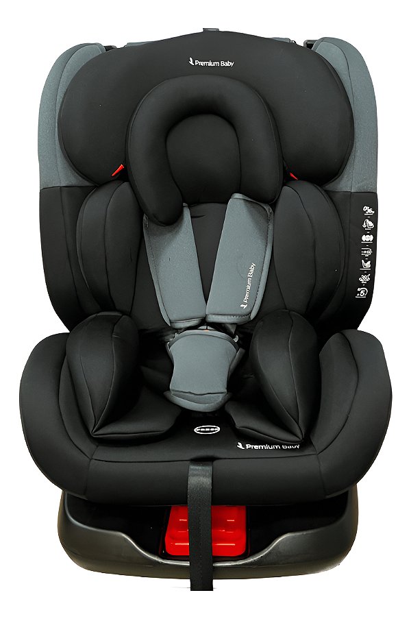Cadeirinha Para Carro Auto Prime Com Rotação 360° 0 A 36kg Black Isofix - Premium Baby