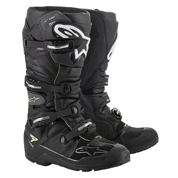 BOTA ALPINESTARS TECH 7 ENDURO DRYSTAR- PRETO CINZA
