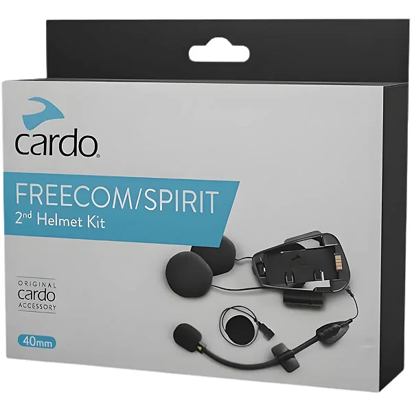 Kit Áudio e Microfone Intercomunicador Cardo Freecom/Spirit