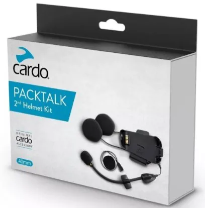 Kit Áudio e Microfone Intercomunicador Cardo Packtalk/ Smart Talk