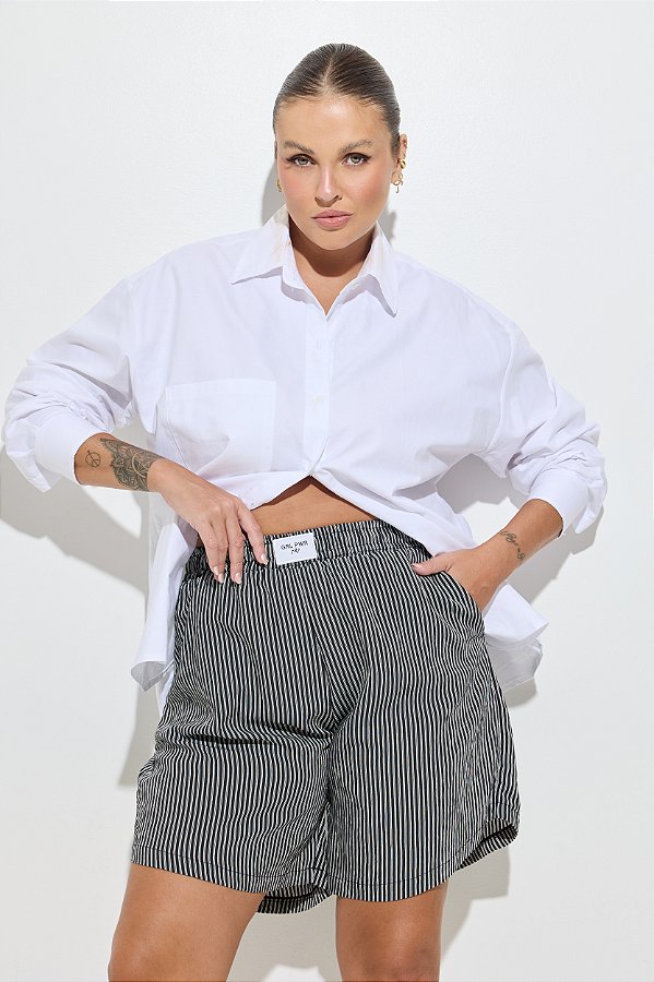 Camisa Alfaiataria Oxford Branca