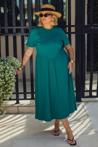 Vestido Kate Verde Esmeralda