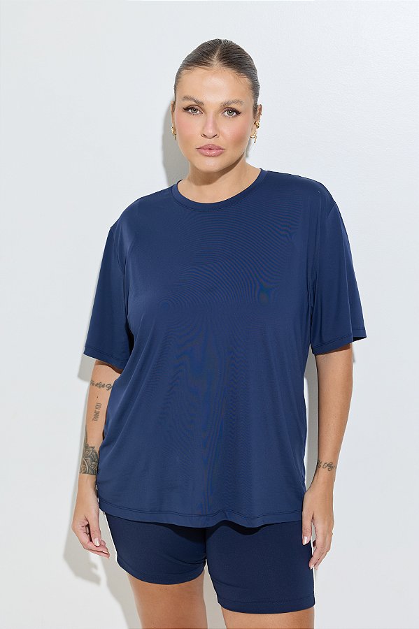 Camiseta Fitness Tech Dark Night