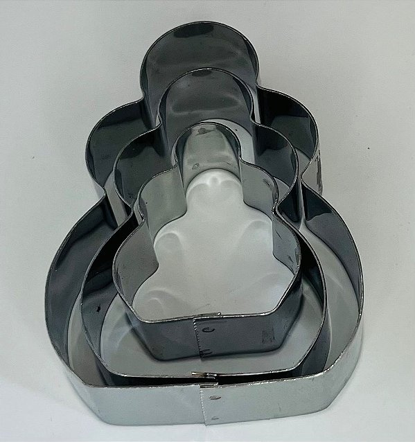 Cortador Formato Boneco de Neve Jogo 3 Un