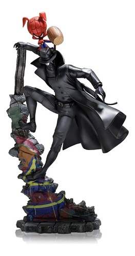 Spider Noir And Spider Ham - Spiderverse Bds 1/10 - Iron Studios