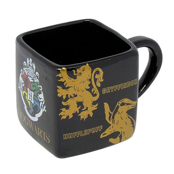 Caneca Quadrada Harry Potter - Casas