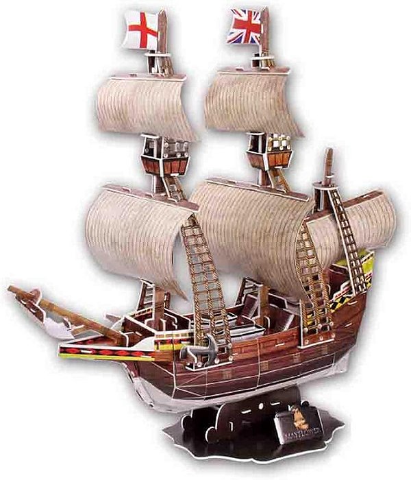 Quebra-Cabeça 3D USS Constitution 193 Peças