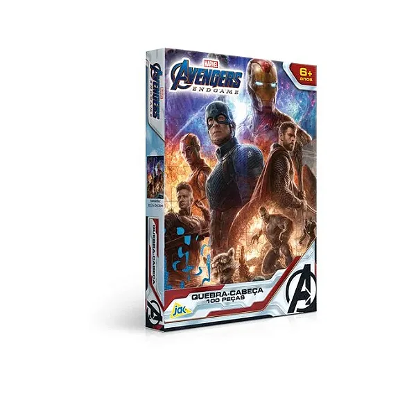 Quebra-Cabeça Avengers Guerra Infinita 100 Peças