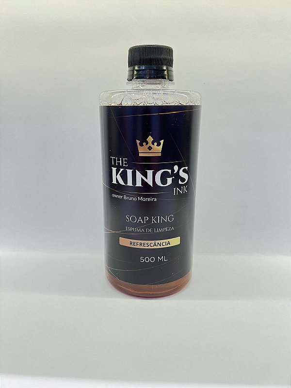 Soap King - Espuma de Limpeza Refrescância | The King’s Ink (500ml)