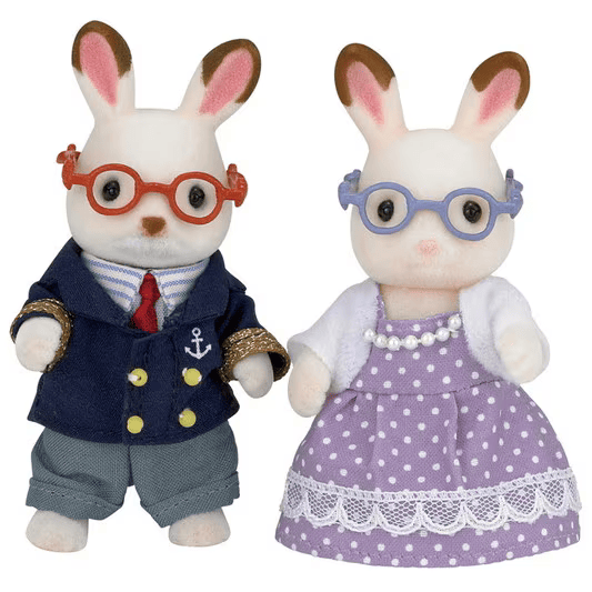 Avós Coelho Chocolate - Sylvanian Families - 5190