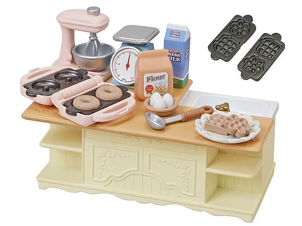 Cozinha com Ilha - Sylvanian Families - 5442