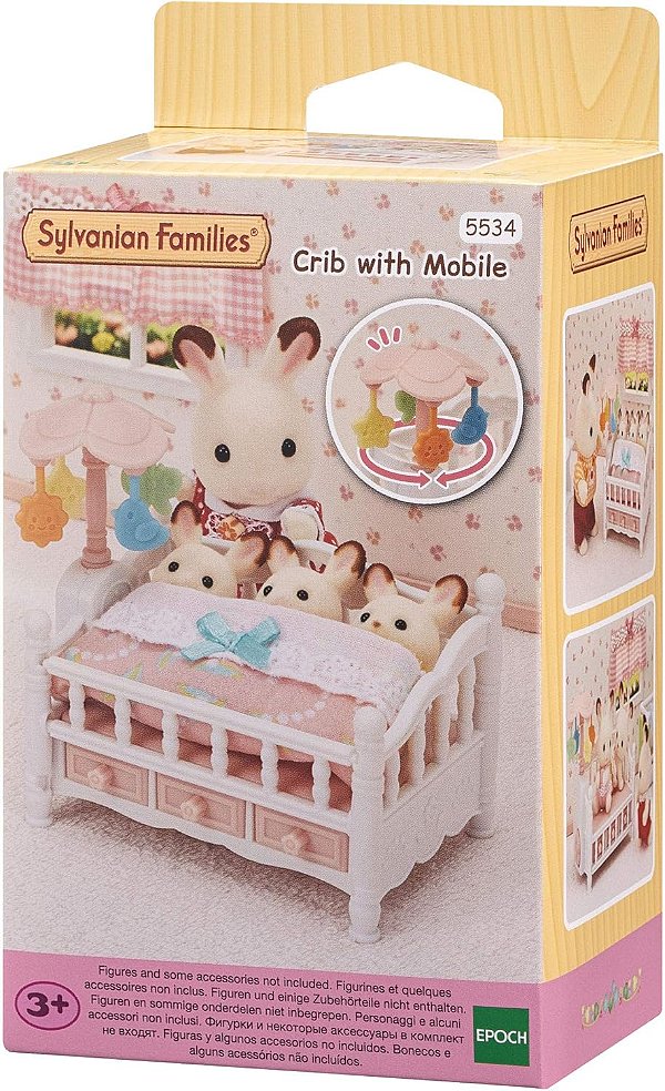 Berço Com Móbile - Sylvanian Families - 5534