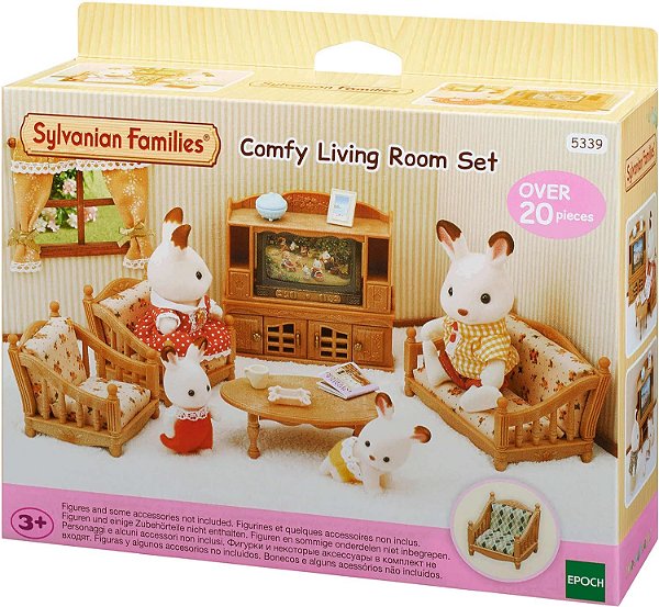 Conjunto Sala de Estar Confortável - Sylvanian Families - 5339