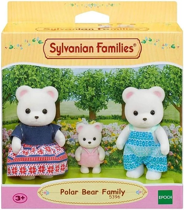 Família dos Ursos Polares - Sylvanian Families - 5396